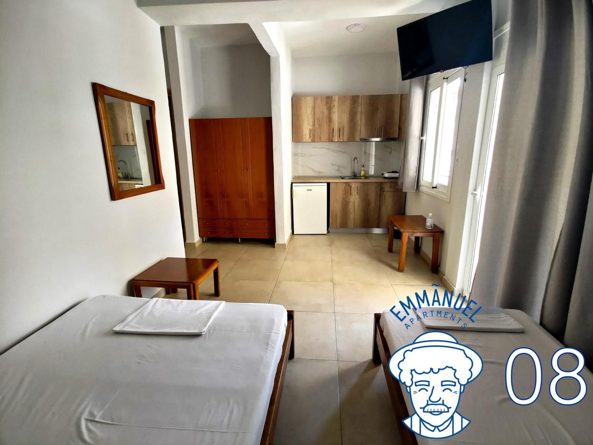 Emmanuel Apartments Paralía Стая снимка